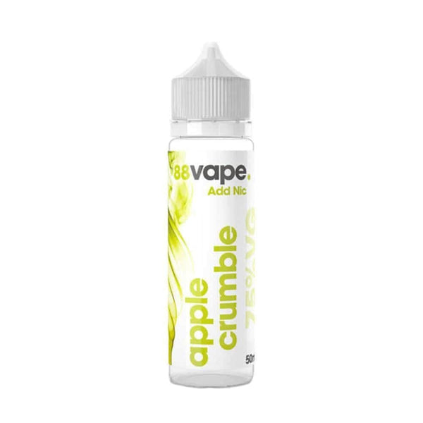 Apple Crumble Shortfill 50ml E liquid by 88 Vape Carry Vape ®️