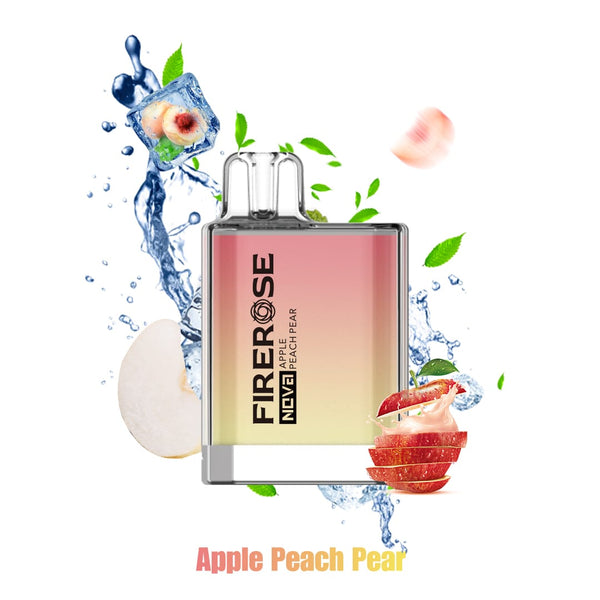 Apple Peach Pear Firerose Nova 600 Puffs Disposable Vape Carry Vape ®️