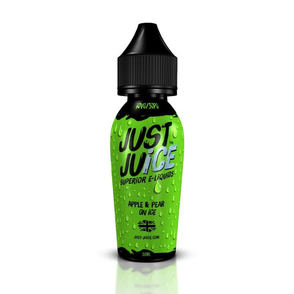 Apple & Pear on Ice 50ml Shortfill E-Liquid by Just Juice Carry Vape ®️