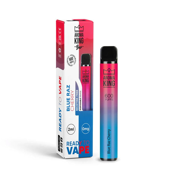 Aroma King Blue Razz Cherry Disposable Vape Carry Vape ®️