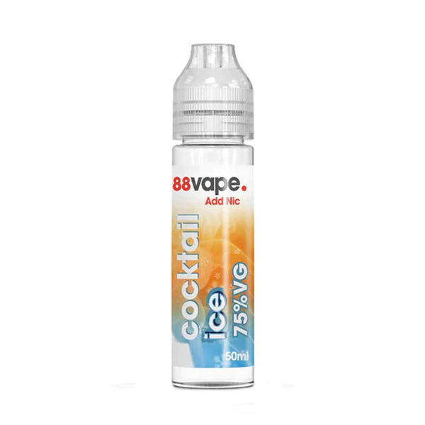 Cocktail Ice Shortfill 50ml E liquid by 88 Vape Carry Vape ®️