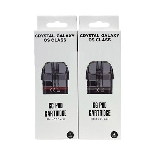 Crystal Galaxy OS Class CG Cartridge (Pack 3) Carry Vape ®️