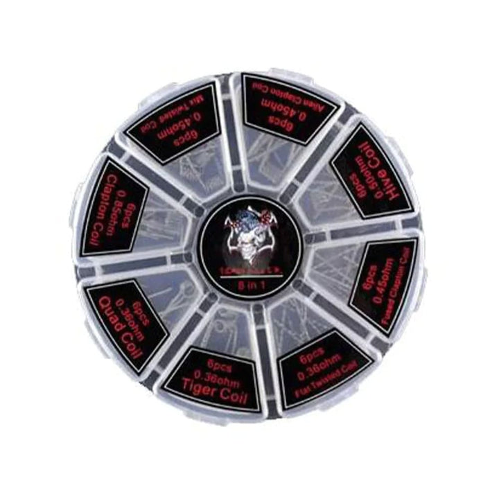 Demon Killer 48pcs Pre-Maid Coil Wheel Carry Vape ®️