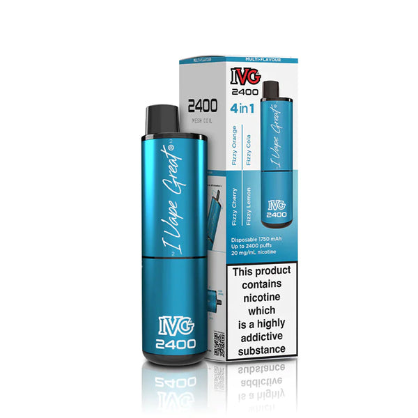 4in1 Fizzy Edition IVG 2400 Disposable Vape