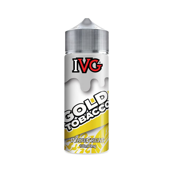 IVG Gold Tobacco 100ml Shortfill E Liquid Carry Vape ®️