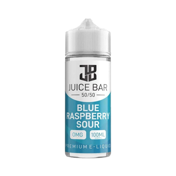 Juice Bar Blue Raspberry Sour 100ml Shortfill E Liquid Carry Vape ®️