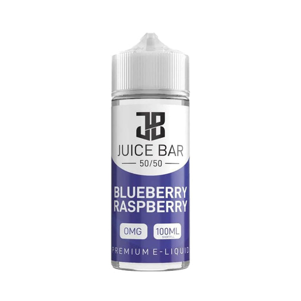 Juice Bar Blueberry Raspberry 100ml Shortfill E Liquid Carry Vape ®️