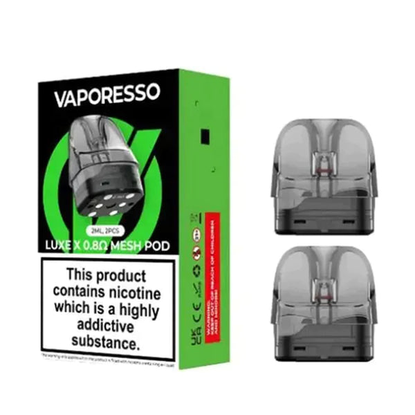 Luxe X Replacement Pod By Vaporesso (Pack Of 2) Carry Vape ®️