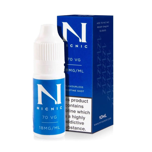 Nic Nic 10ml Nicotine Shot 18mg Carry Vape ®️