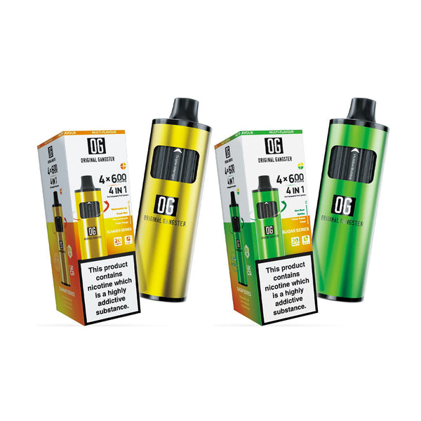 Original Gangster OG 2400 4-in-1 Disposable Vape