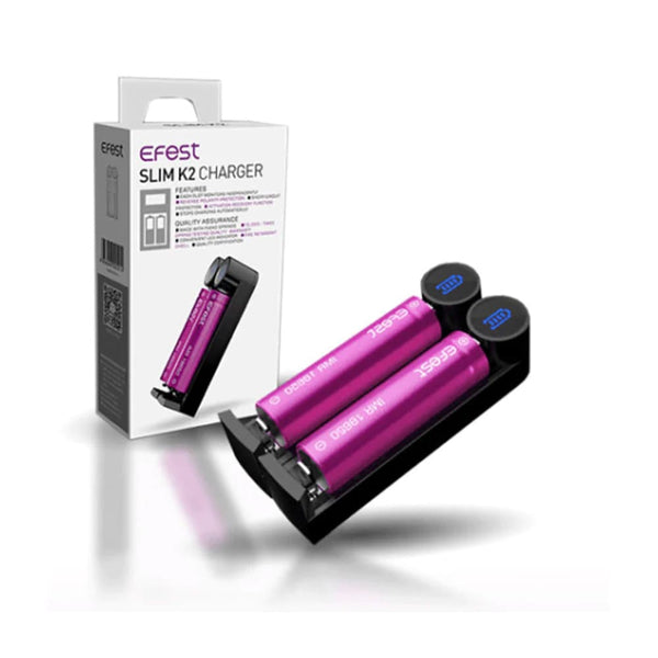 Slim K2 Battery Charger By Efest Carry Vape ®️