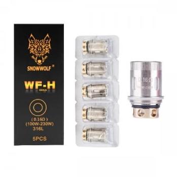 Snowwolf WF-H 0.16 ohm 5/pack Replacement Coils Carry Vape ®️