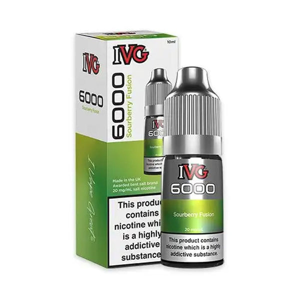 Sourberry Fusion ivg 6000 10ml Nic salt Carry Vape ®️