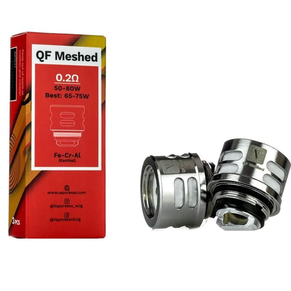 VAPORESSO QF MESHED REPLACEMENT COIL - 3 PACK Carry Vape ®️