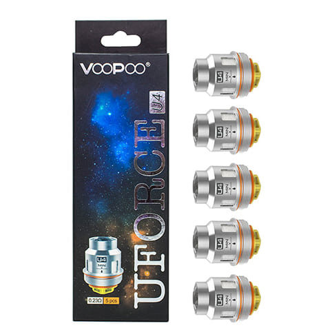 VOOPOO UFORCE U4 0.23OHM 5 PACK COILS Carry Vape ®️