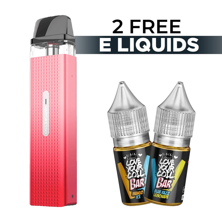 Vaporesso XROS Mini 16W Pod Kit With 2 Free LYC Bar E-Liquids Carry Vape ®️