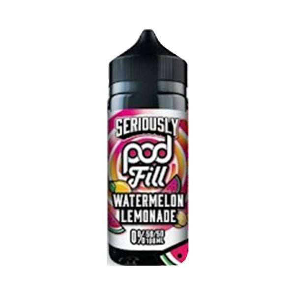 Watermelon Lemonade 100ml Seriously Pod Fill 50/50 Shortfill Carry Vape ®️